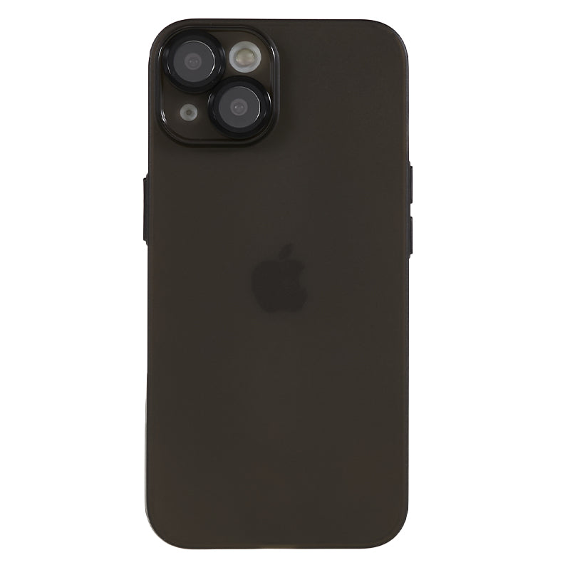 Protective Case for iPhone 13 Anti-Drop Matte TPU Phone Cover with Metal Camera Lens Frame