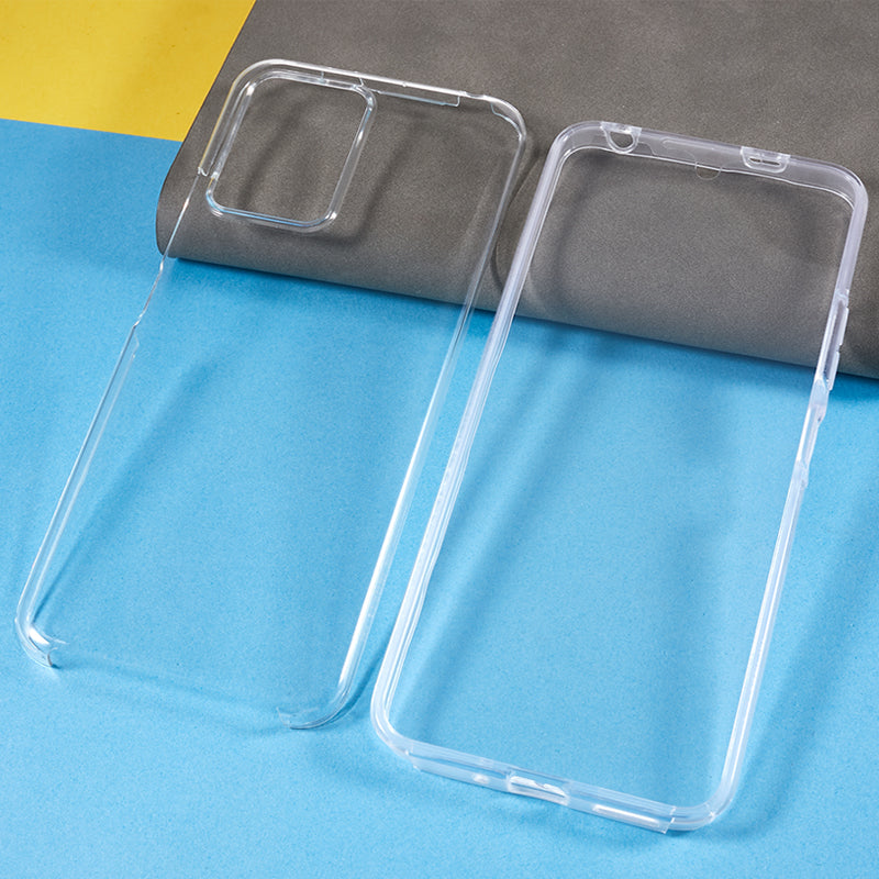 For Xiaomi Redmi Note 12 5G (China) / (India) / (Global) / Poco X5 5G Anti-Drop Case Shell TPU Frame + Acrylic Back + PET Front Guard Phone Case