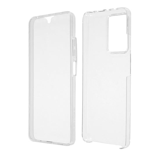 For Xiaomi Poco X5 Pro 5G / Redmi Note 12 Pro 5G Shockproof Case Anti-Fall Phone Case TPU Frame + Acrylic Back + PET Front Guard