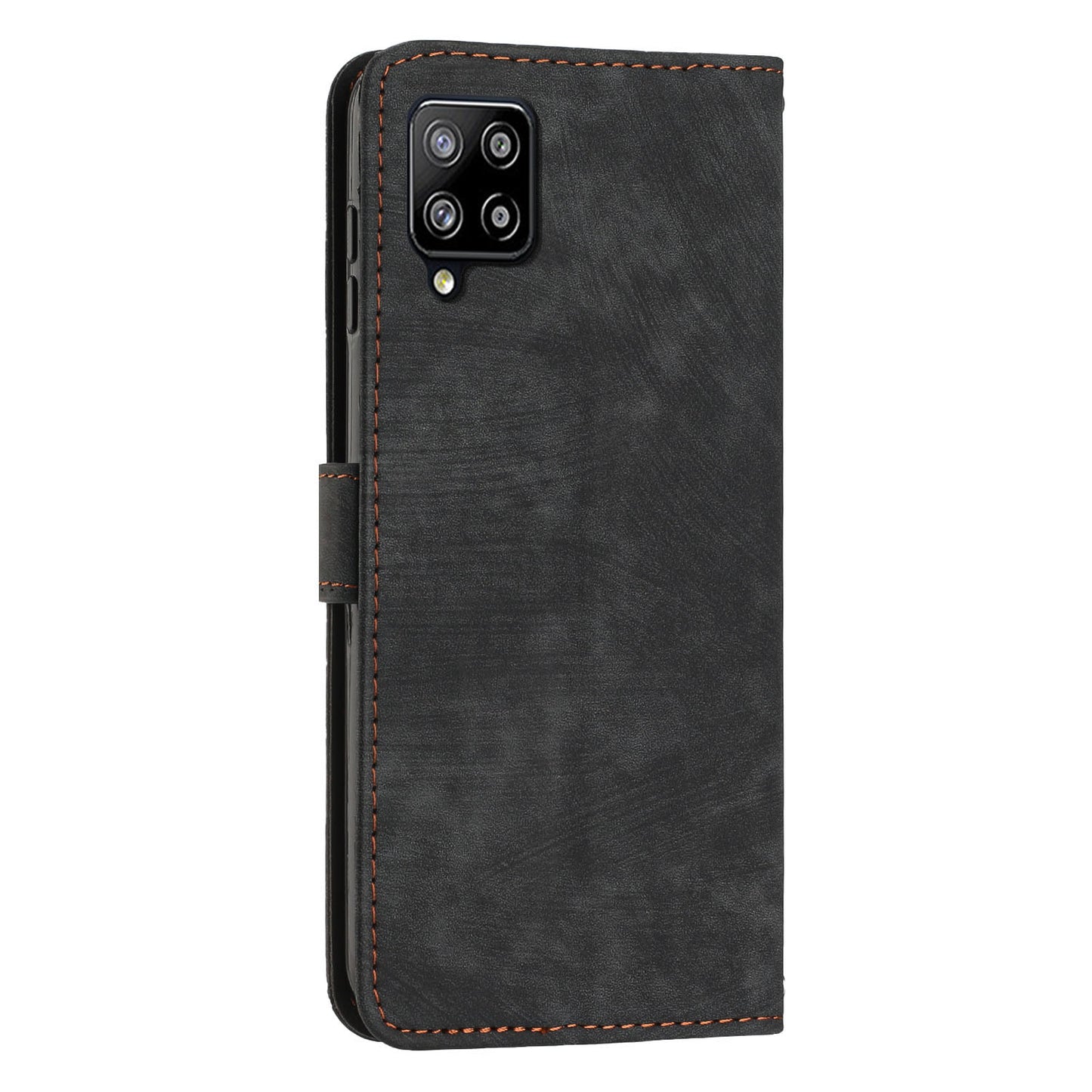 For Samsung Galaxy A22 4G (EU Version) / M32 (India Version) / M32 (Global Version) 4G / F22 / M22 Case PU Leather Phone Cover