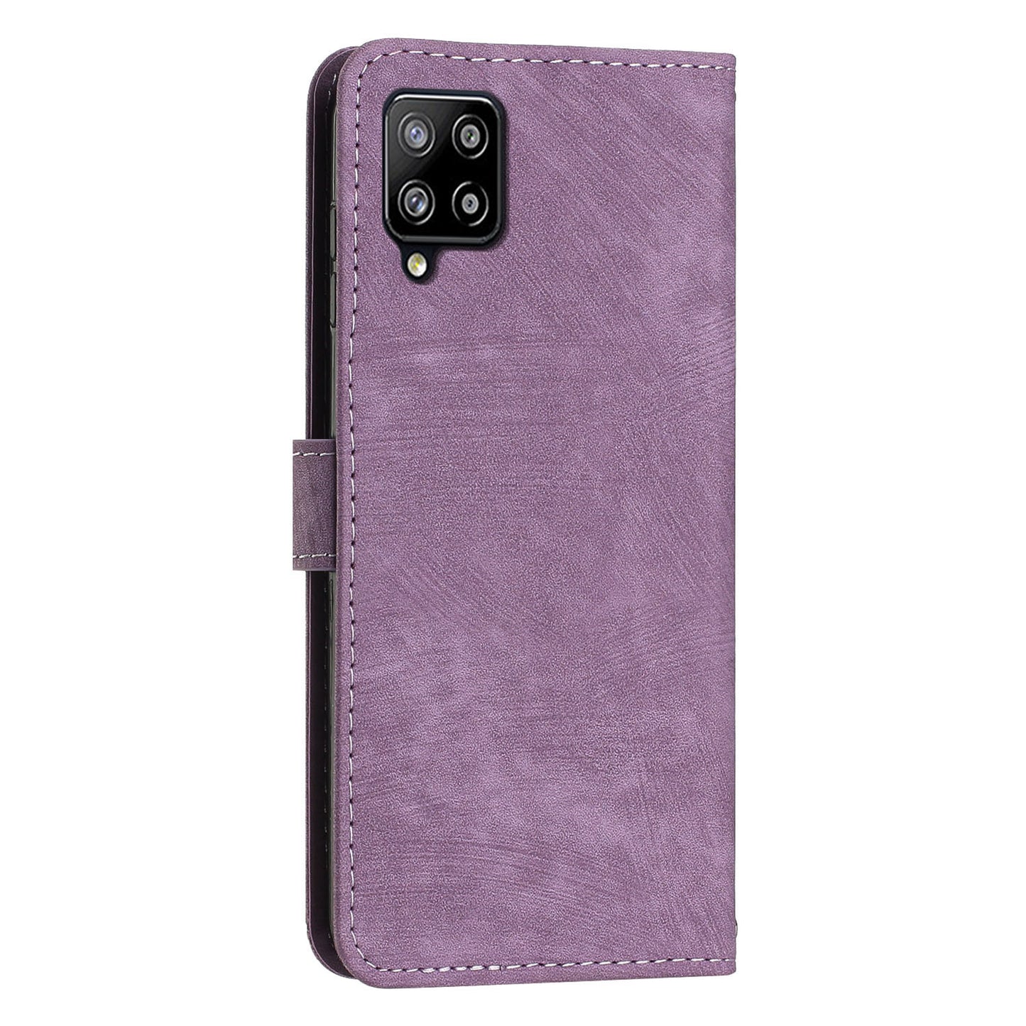 For Samsung Galaxy A22 4G (EU Version) / M32 (India Version) / M32 (Global Version) 4G / F22 / M22 Case PU Leather Phone Cover