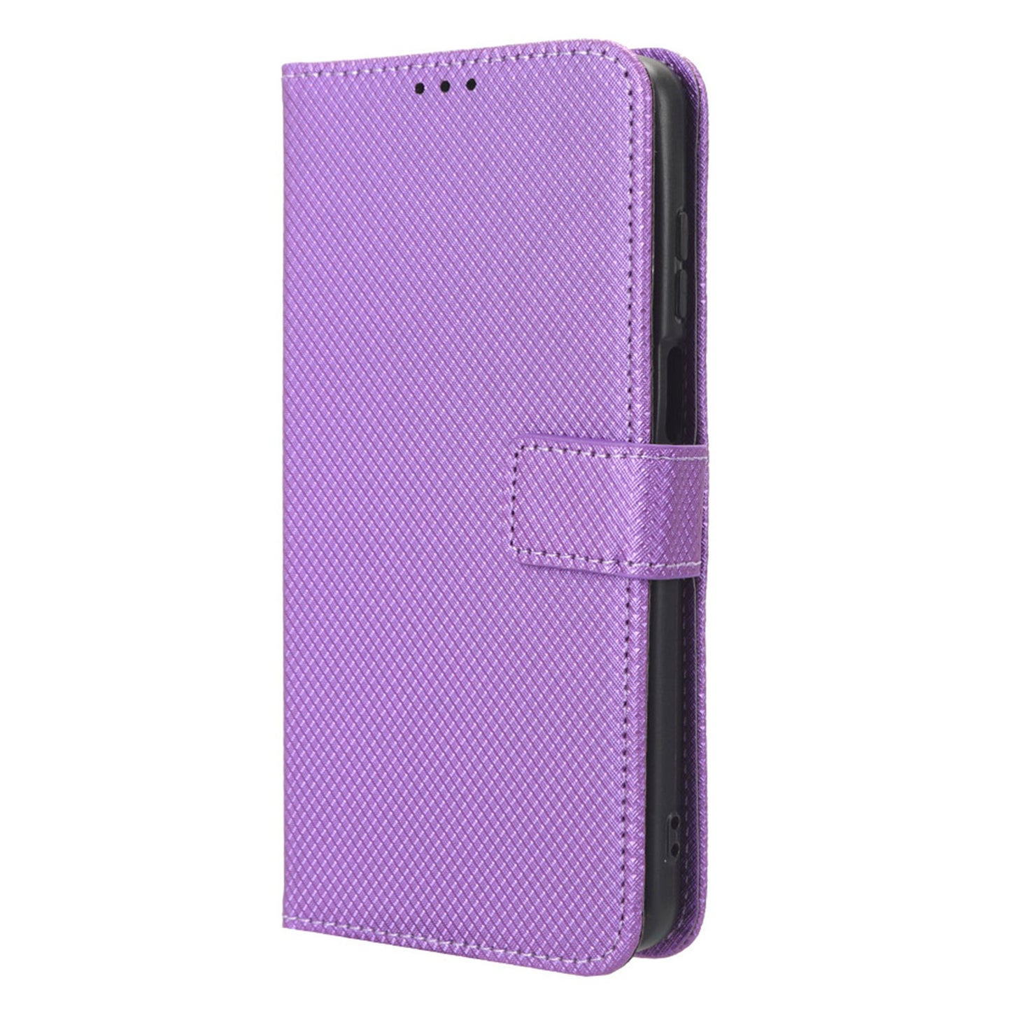 For Motorola Moto G Power 5G Stand Wallet Leather Phone Case Diamond Texture Smartphone Cover