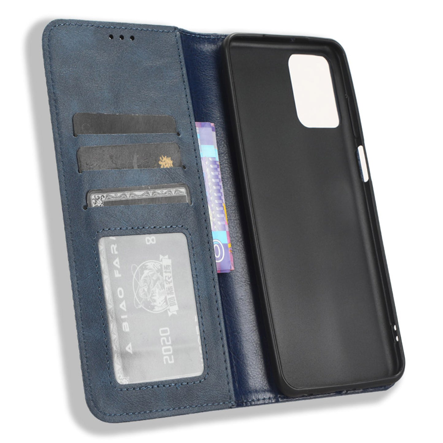 For Motorola Moto G Power 5G Retro Phone Case Stand Wallet PU Leather Anti-drop Phone Cover