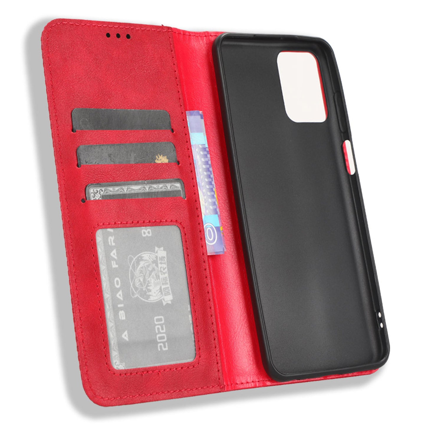 For Motorola Moto G Power 5G Retro Phone Case Stand Wallet PU Leather Anti-drop Phone Cover