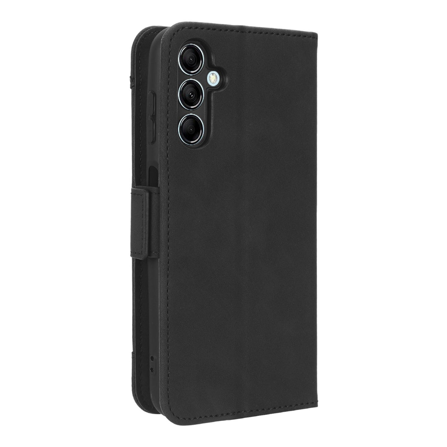 Wallet PU Leather Case for Samsung Galaxy M14 5G , Multiple Card Slots Phone Stand Cover