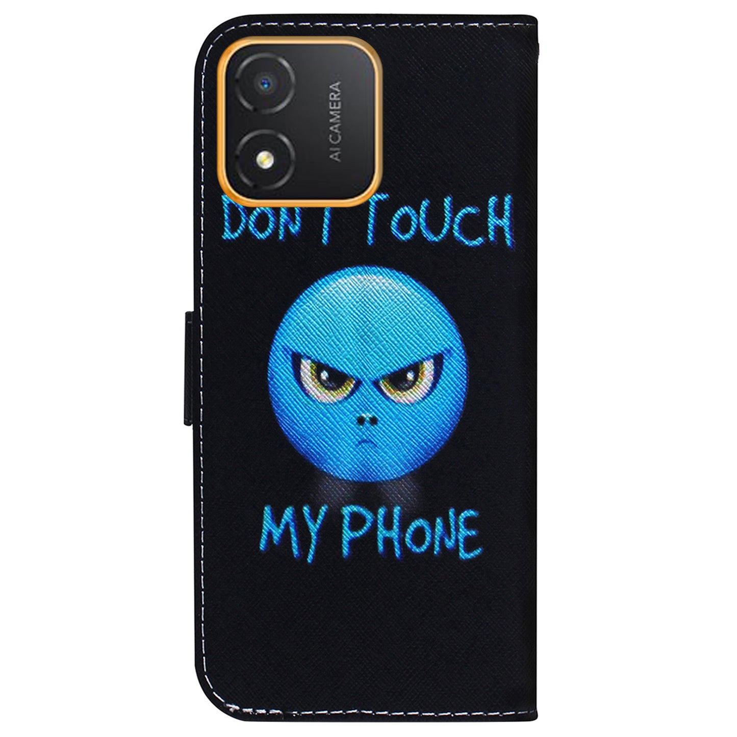 Phone Case for Honor X5 4G Wallet Stand Pattern Printing Folio Flip PU Leather Cover Shell