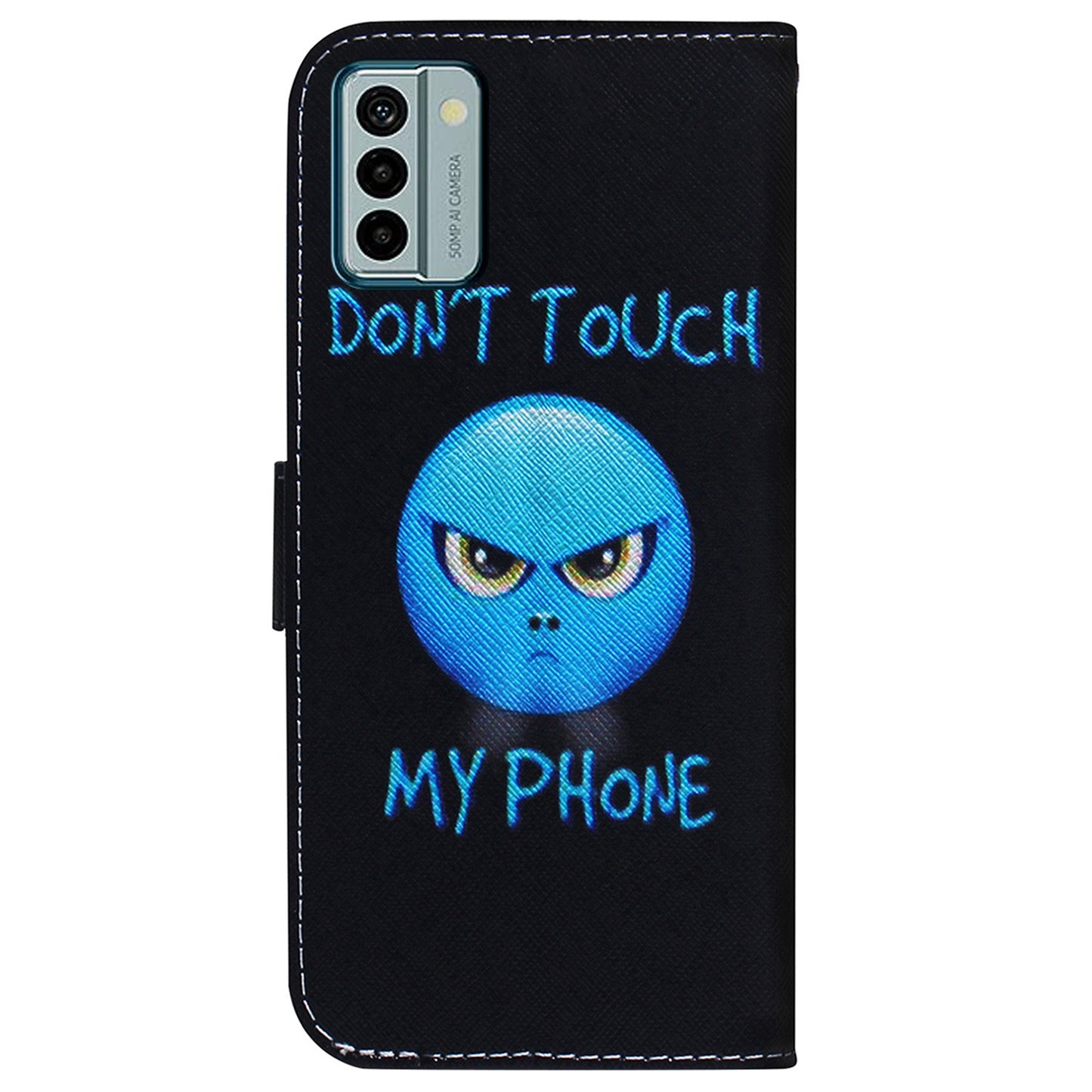 For Nokia G22 Pattern Printing Phone Case PU Leather Wallet Stand Shockproof Cover Shell