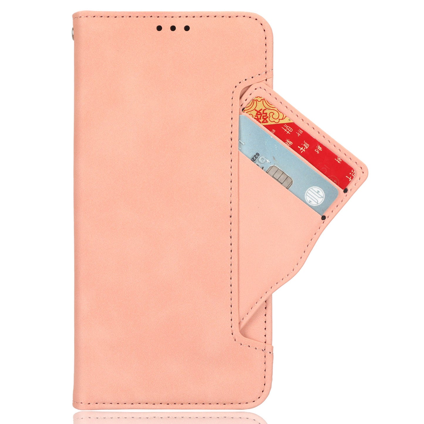 For Oppo Reno10 Pro 5G CPH2525 (Global) / Reno10 5G CPH2531 (Global) Multiple Card Slots Leather Phone Case Wallet Stand Cover
