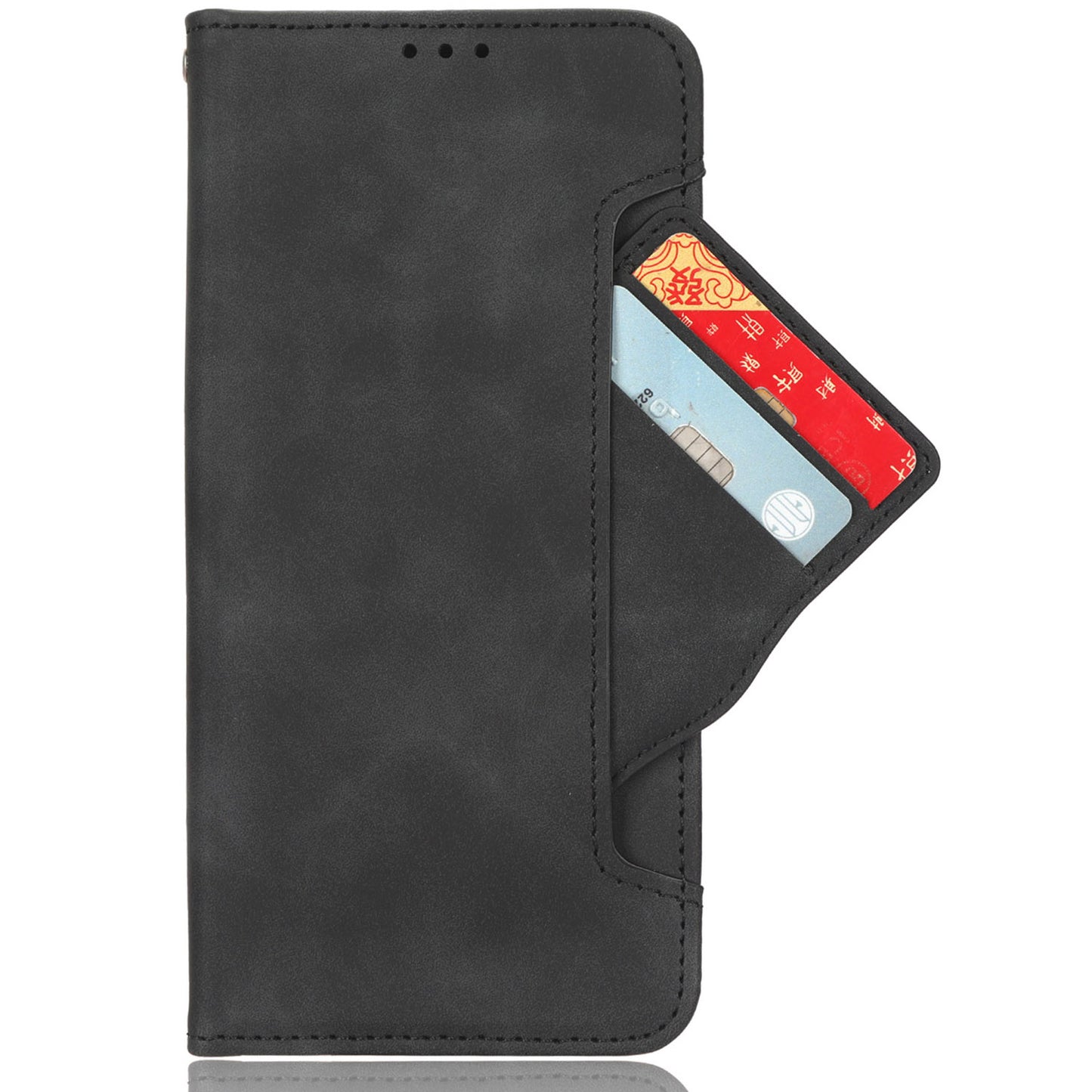 For Oppo Reno10 Pro 5G CPH2525 (Global) / Reno10 5G CPH2531 (Global) Multiple Card Slots Leather Phone Case Wallet Stand Cover