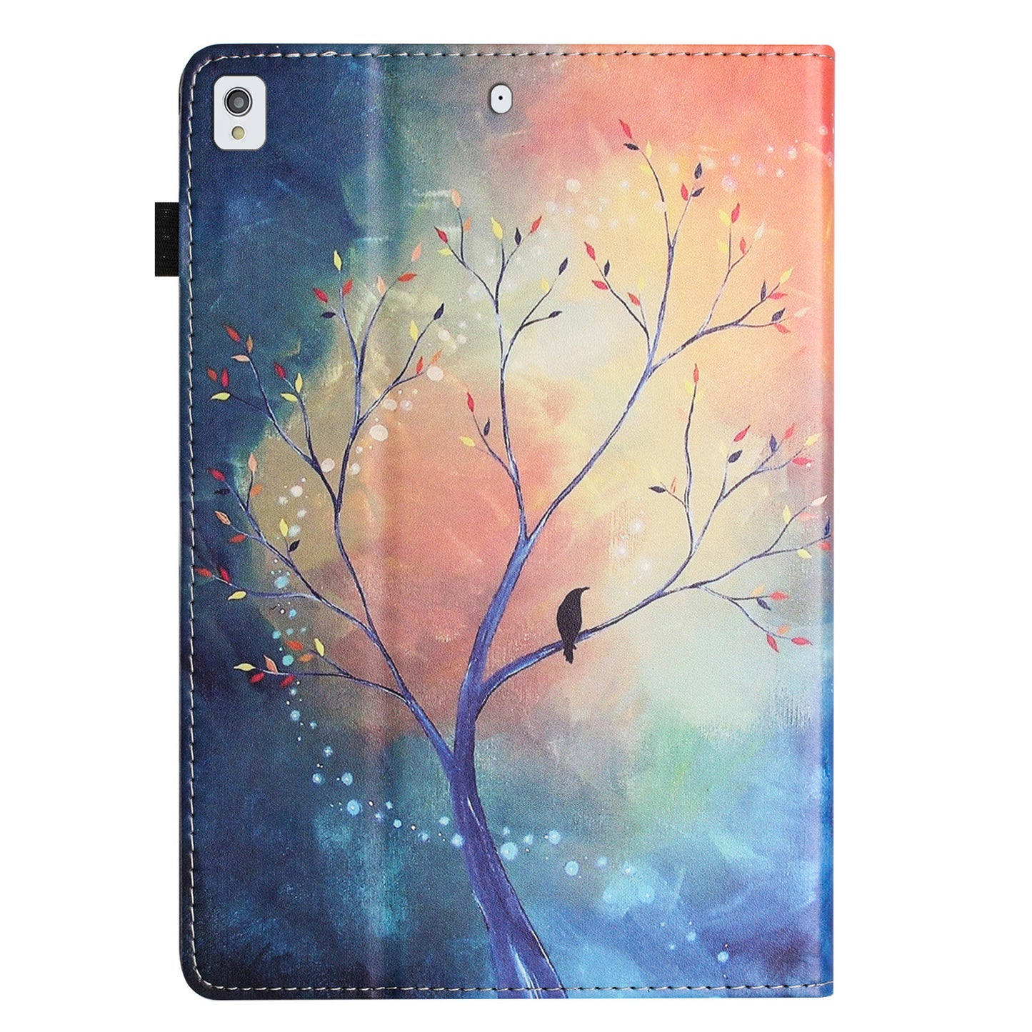 For iPad 10.2 (2020) / (2019) / Air 10.5 inch (2019) Pattern Printing PU Leather Tablet Stand Case Litchi Texture Cover