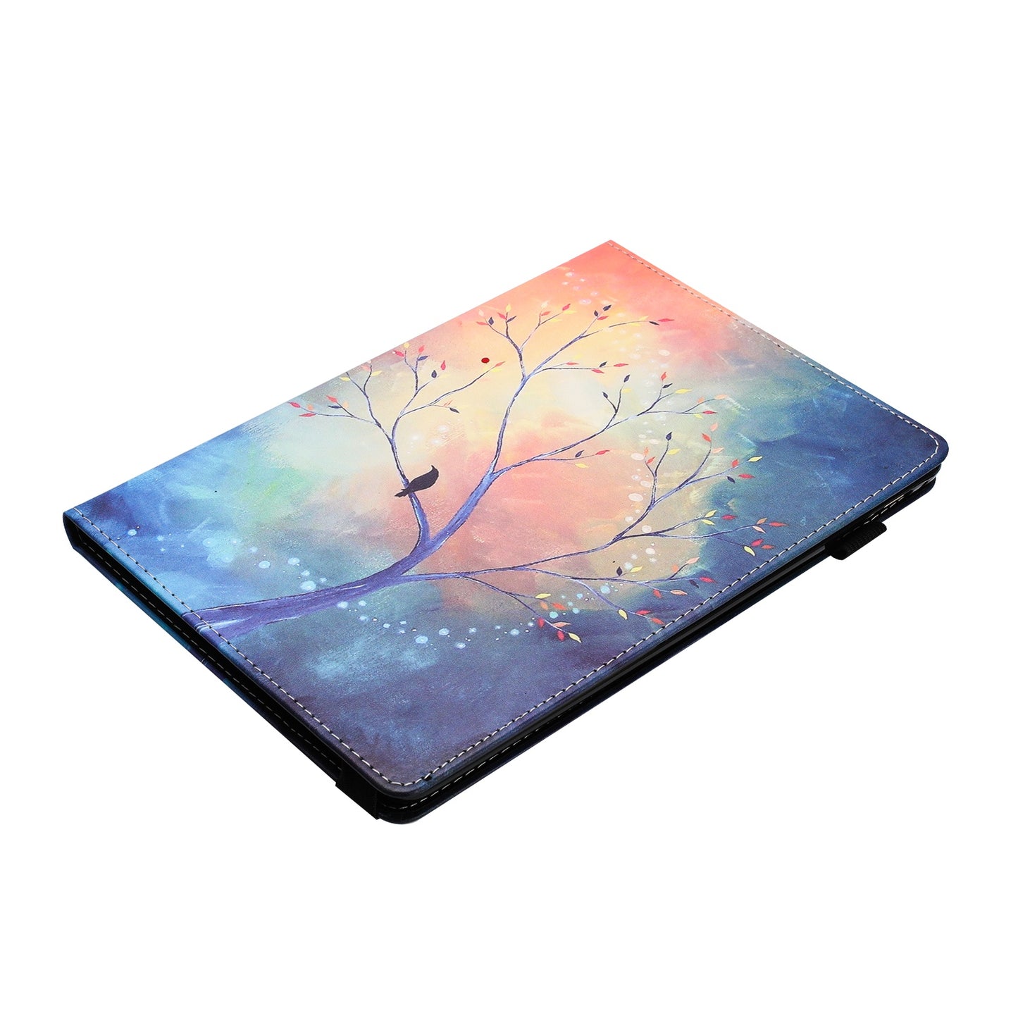 For iPad 10.2 (2020) / (2019) / Air 10.5 inch (2019) Pattern Printing PU Leather Tablet Stand Case Litchi Texture Cover
