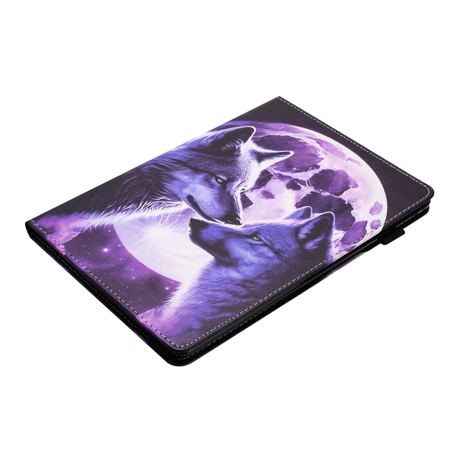 For iPad 10.2 (2020) / (2019) / Air 10.5 inch (2019) Pattern Printing PU Leather Tablet Stand Case Litchi Texture Cover