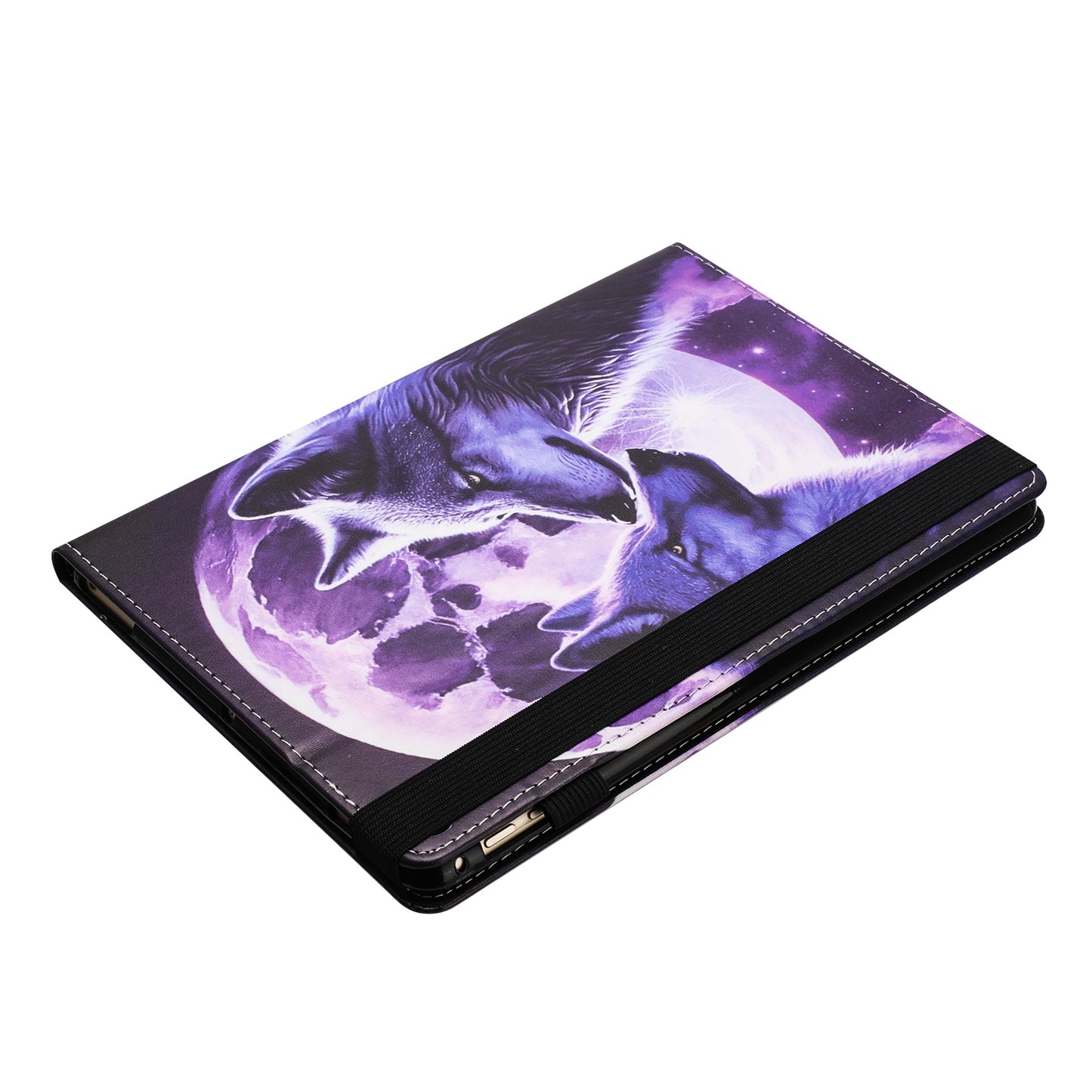 For iPad 10.2 (2020) / (2019) / Air 10.5 inch (2019) Pattern Printing PU Leather Tablet Stand Case Litchi Texture Cover