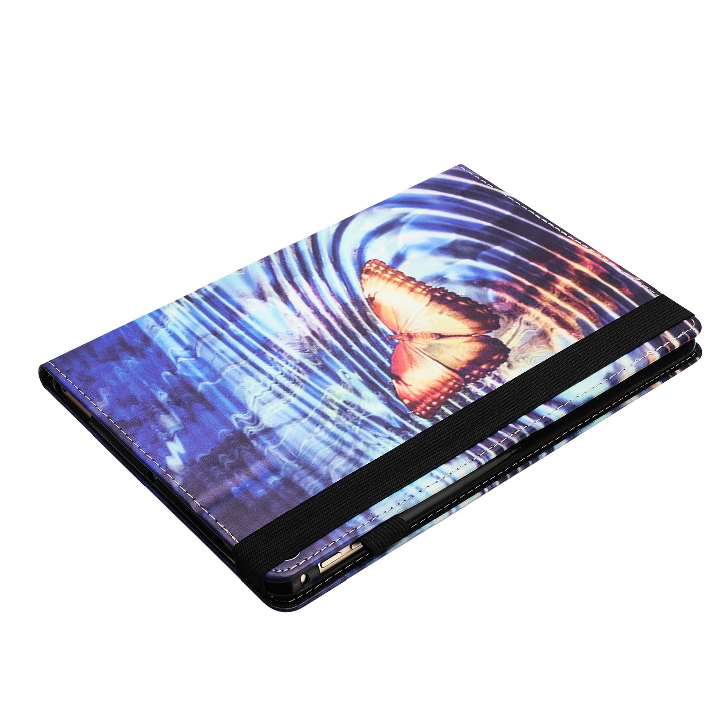 For iPad 10.2 (2020) / (2019) / Air 10.5 inch (2019) Pattern Printing PU Leather Tablet Stand Case Litchi Texture Cover