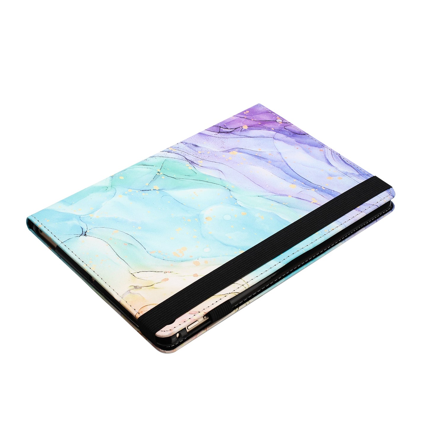 For iPad 10.2 (2020) / (2019) / Air 10.5 inch (2019) Pattern Printing PU Leather Tablet Stand Case Litchi Texture Cover