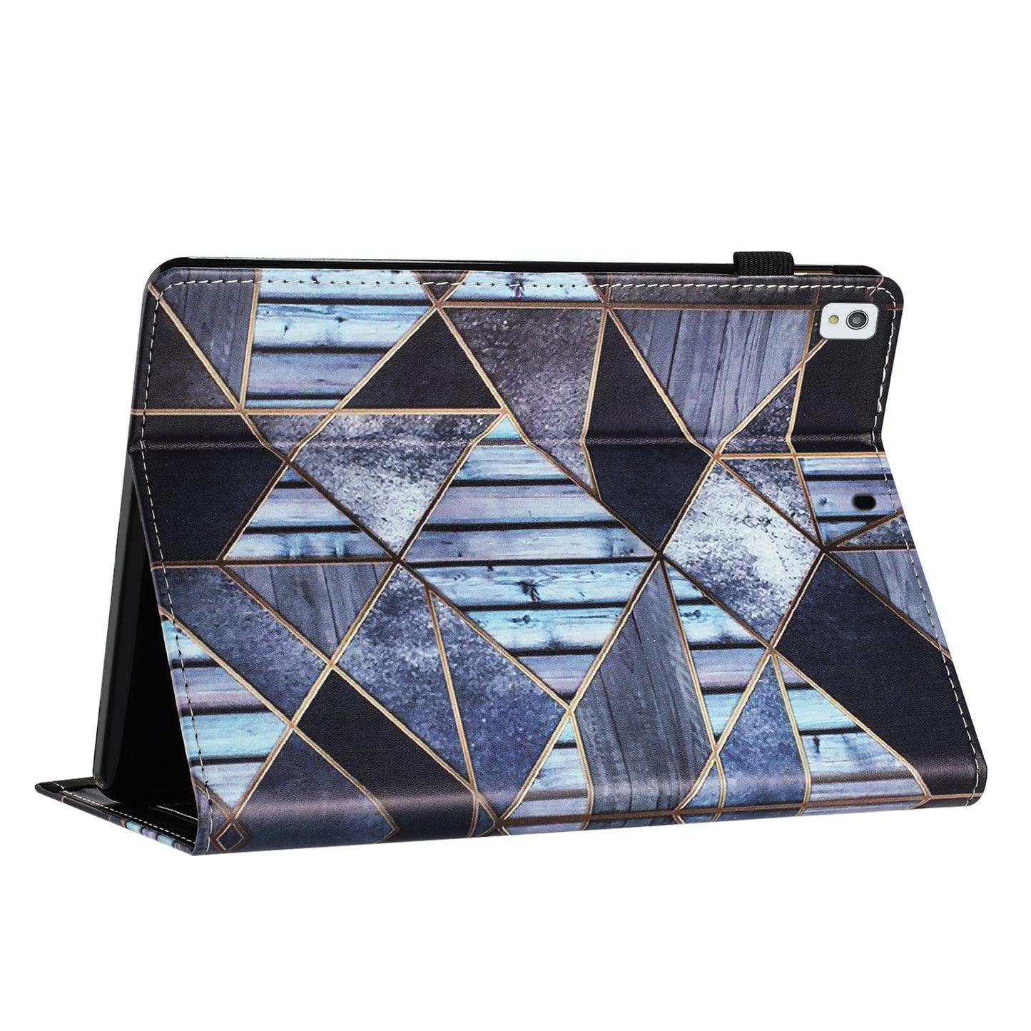 For iPad 10.2 (2020) / (2019) / Air 10.5 inch (2019) Pattern Printing PU Leather Tablet Stand Case Litchi Texture Cover
