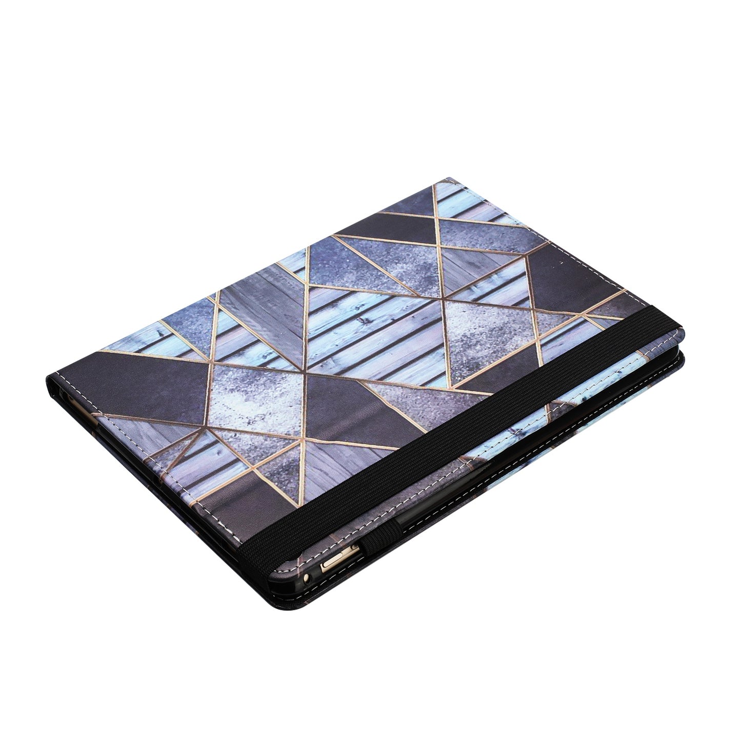 For iPad 10.2 (2020) / (2019) / Air 10.5 inch (2019) Pattern Printing PU Leather Tablet Stand Case Litchi Texture Cover