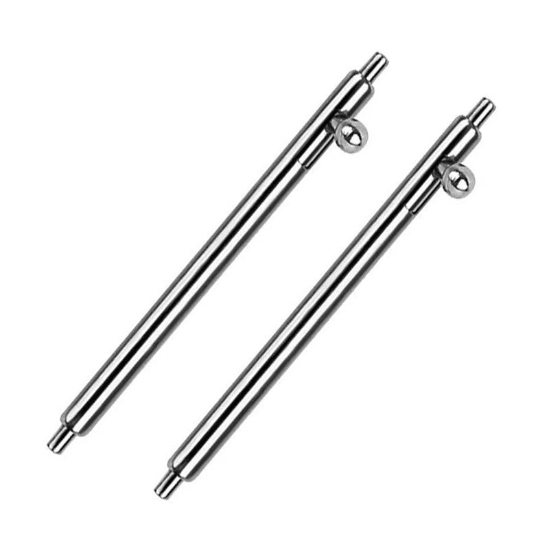 1 Pair 20mm Watch Strap Spring Bar Pin Stainless Steel Watch Band Lug Link Pin