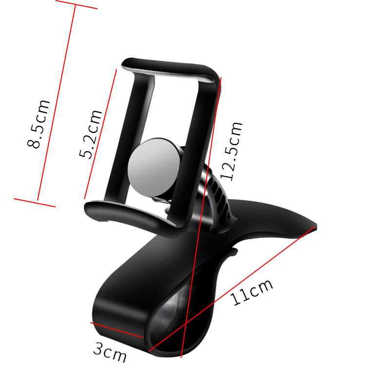 Car Dashboard 360 Degree Rotatable Mobile Phone Holder Stand