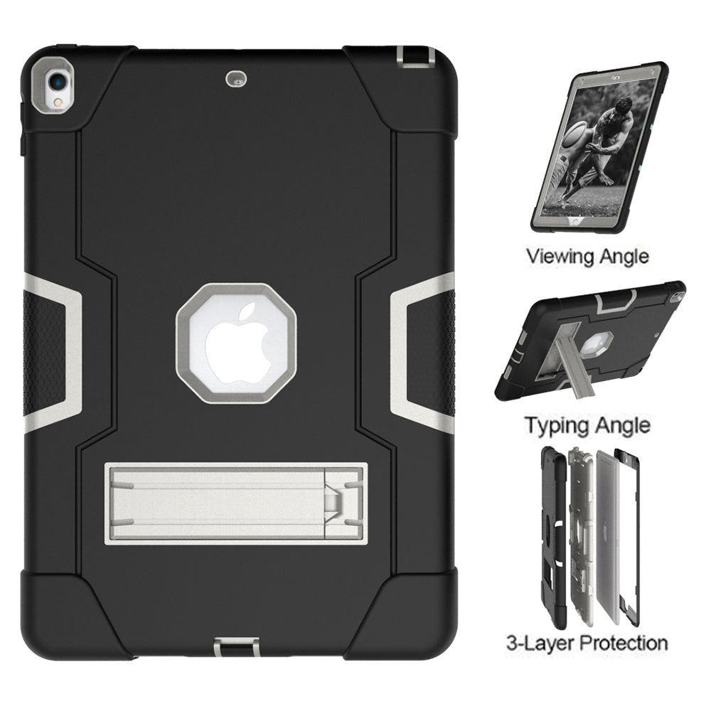 For iPad Air 10.5 inch (2019) Shock Proof TPU + PC Hybrid Tablet Case with Kickstand