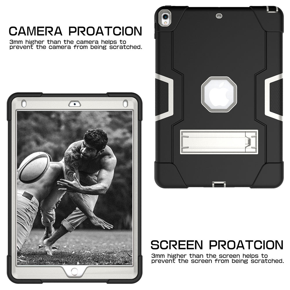 For iPad Air 10.5 inch (2019) Shock Proof TPU + PC Hybrid Tablet Case with Kickstand