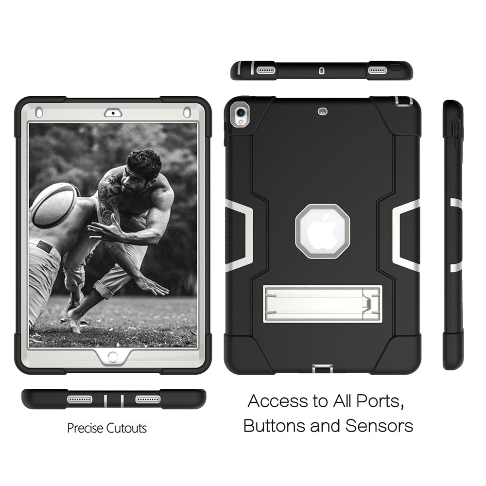 For iPad Air 10.5 inch (2019) Shock Proof TPU + PC Hybrid Tablet Case with Kickstand