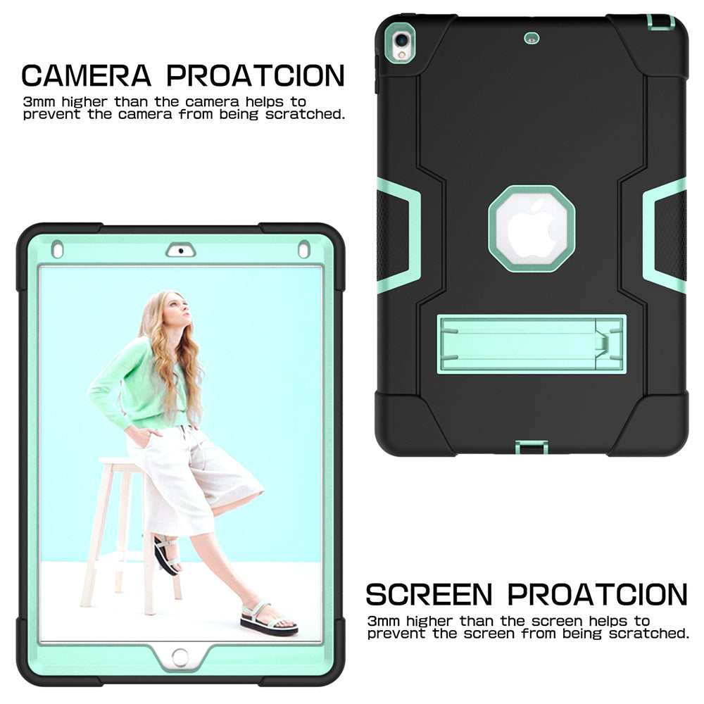 For iPad Air 10.5 inch (2019) Shock Proof TPU + PC Hybrid Tablet Case with Kickstand