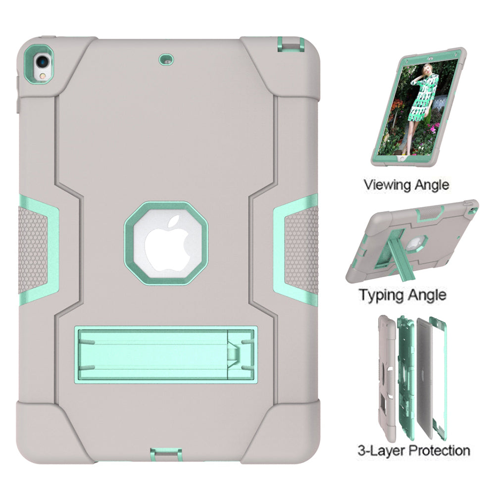 For iPad Air 10.5 inch (2019) Shock Proof TPU + PC Hybrid Tablet Case with Kickstand