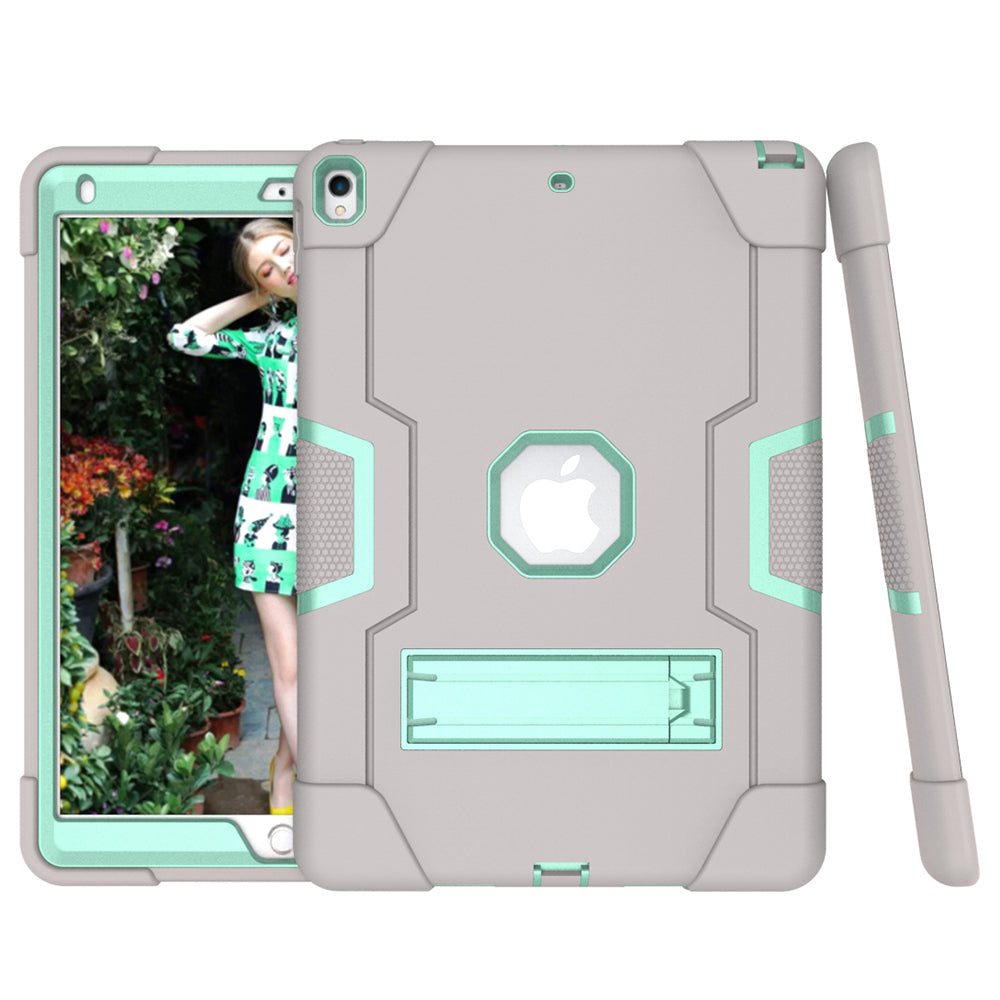 For iPad Air 10.5 inch (2019) Shock Proof TPU + PC Hybrid Tablet Case with Kickstand