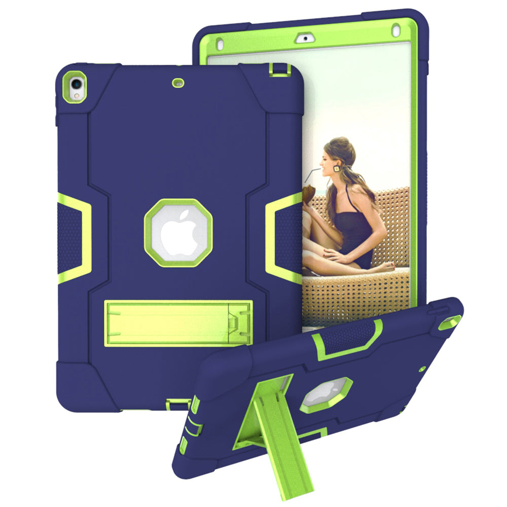 For iPad Air 10.5 inch (2019) Shock Proof TPU + PC Hybrid Tablet Case with Kickstand