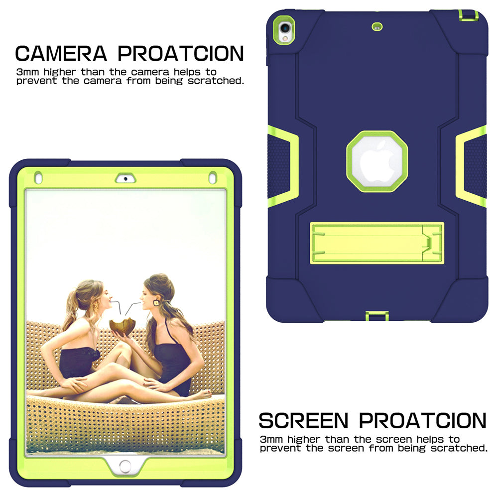 For iPad Air 10.5 inch (2019) Shock Proof TPU + PC Hybrid Tablet Case with Kickstand