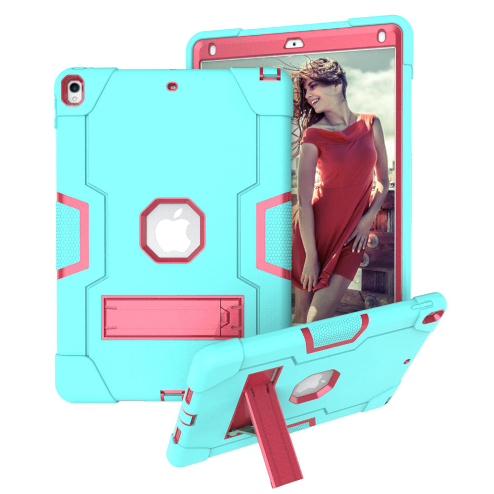 For iPad Air 10.5 inch (2019) Shock Proof TPU + PC Hybrid Tablet Case with Kickstand