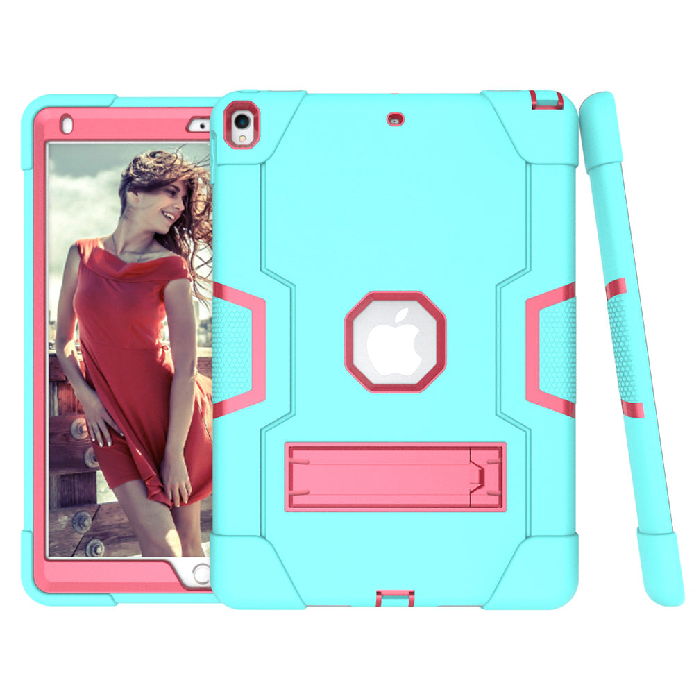 For iPad Air 10.5 inch (2019) Shock Proof TPU + PC Hybrid Tablet Case with Kickstand