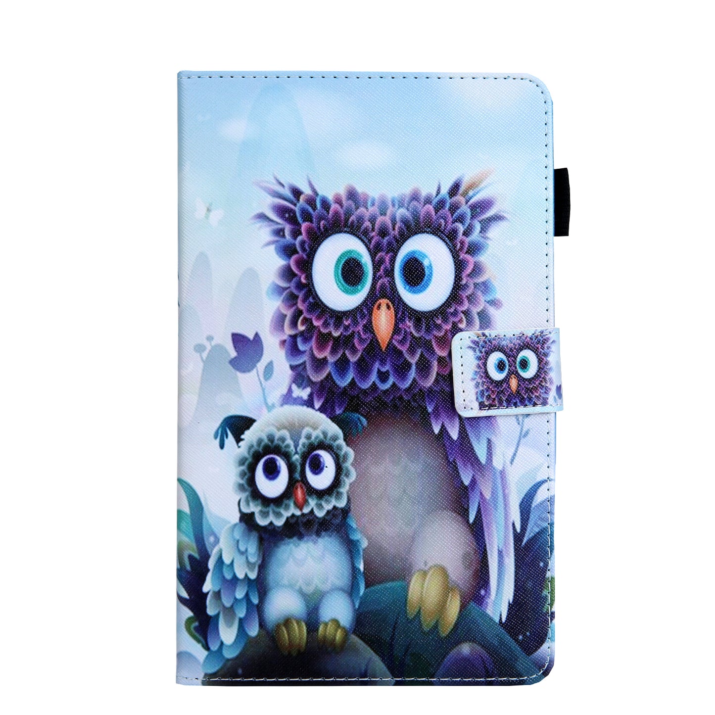 Animal Series Patterned Leather Tablet Cover for Samsung Galaxy Tab A 8.0 (2017) T380/T385