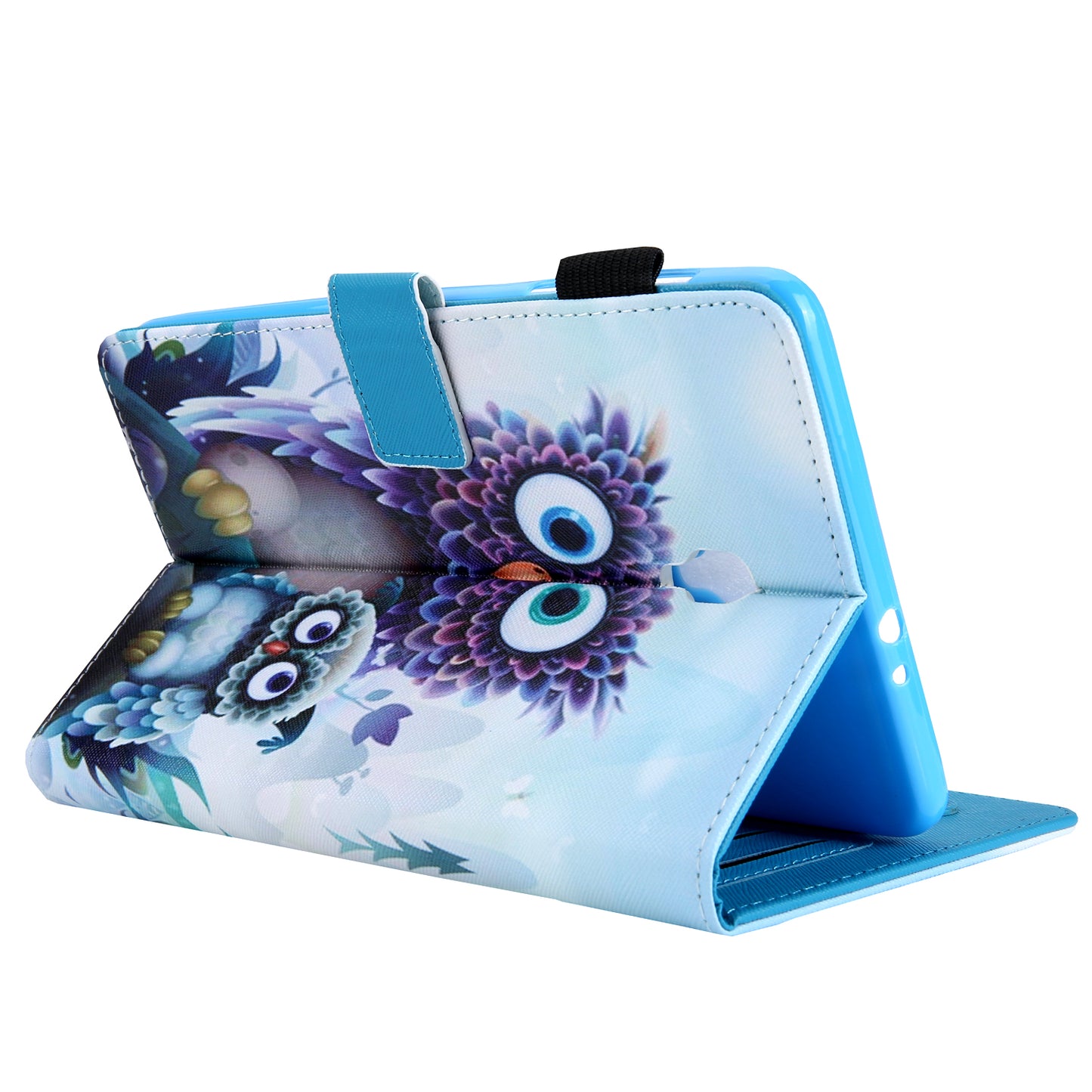 Animal Series Patterned Leather Tablet Cover for Samsung Galaxy Tab A 8.0 (2017) T380/T385