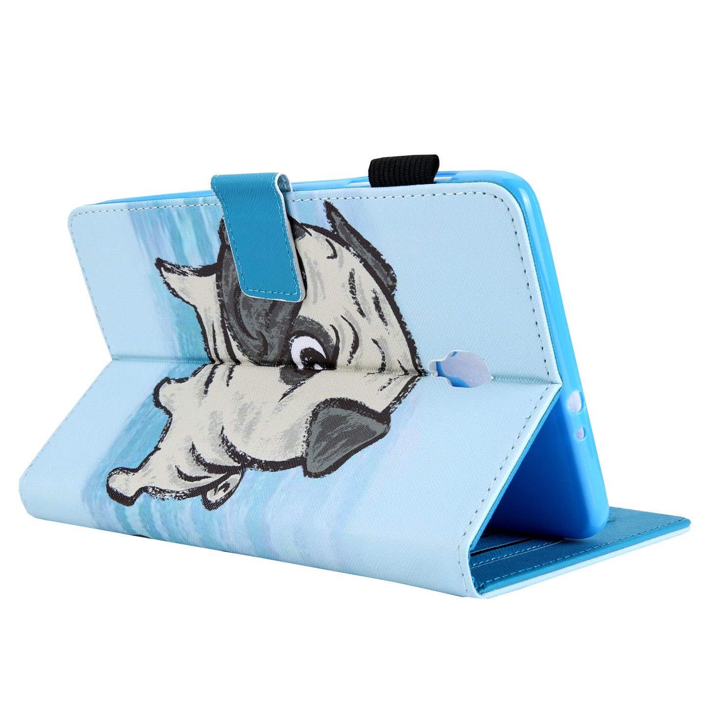 Animal Series Patterned Leather Tablet Cover for Samsung Galaxy Tab A 8.0 (2017) T380/T385