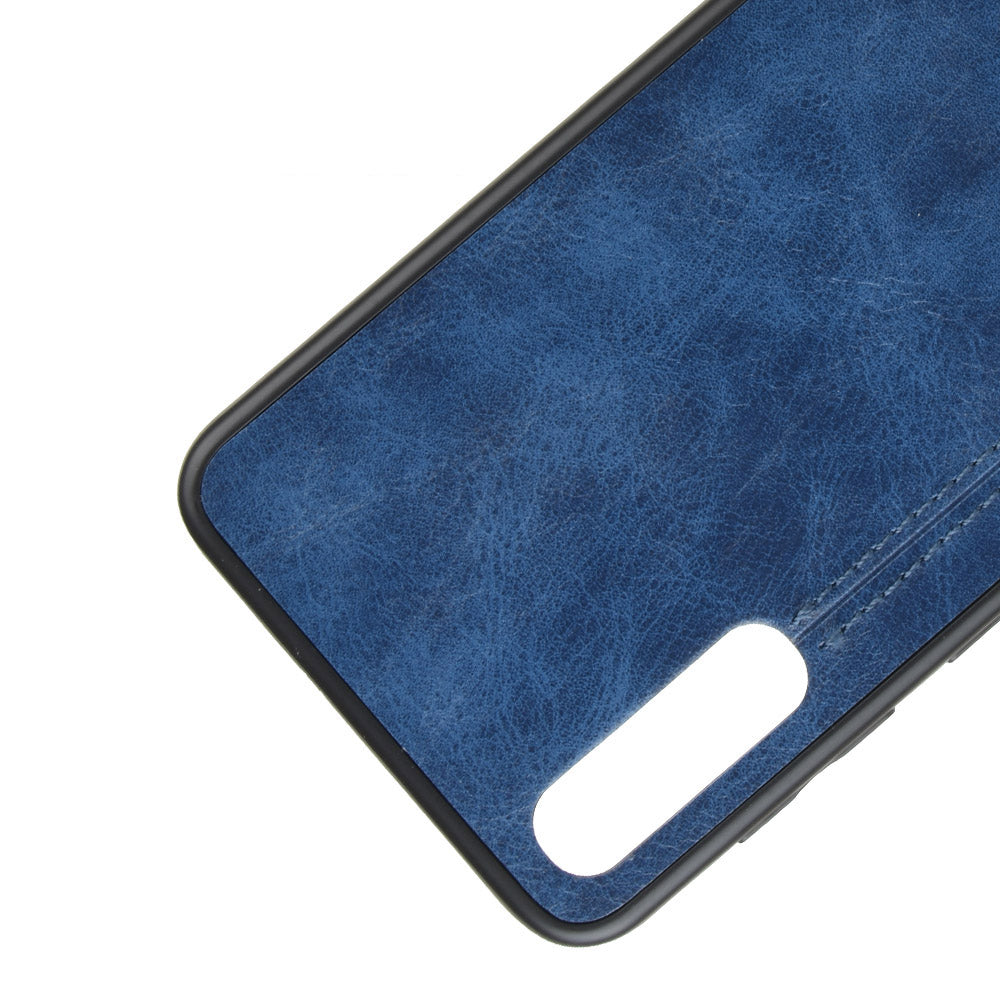 Leather Coated PC + TPU Protection Phone Shell Cover for Samsung Galaxy A70