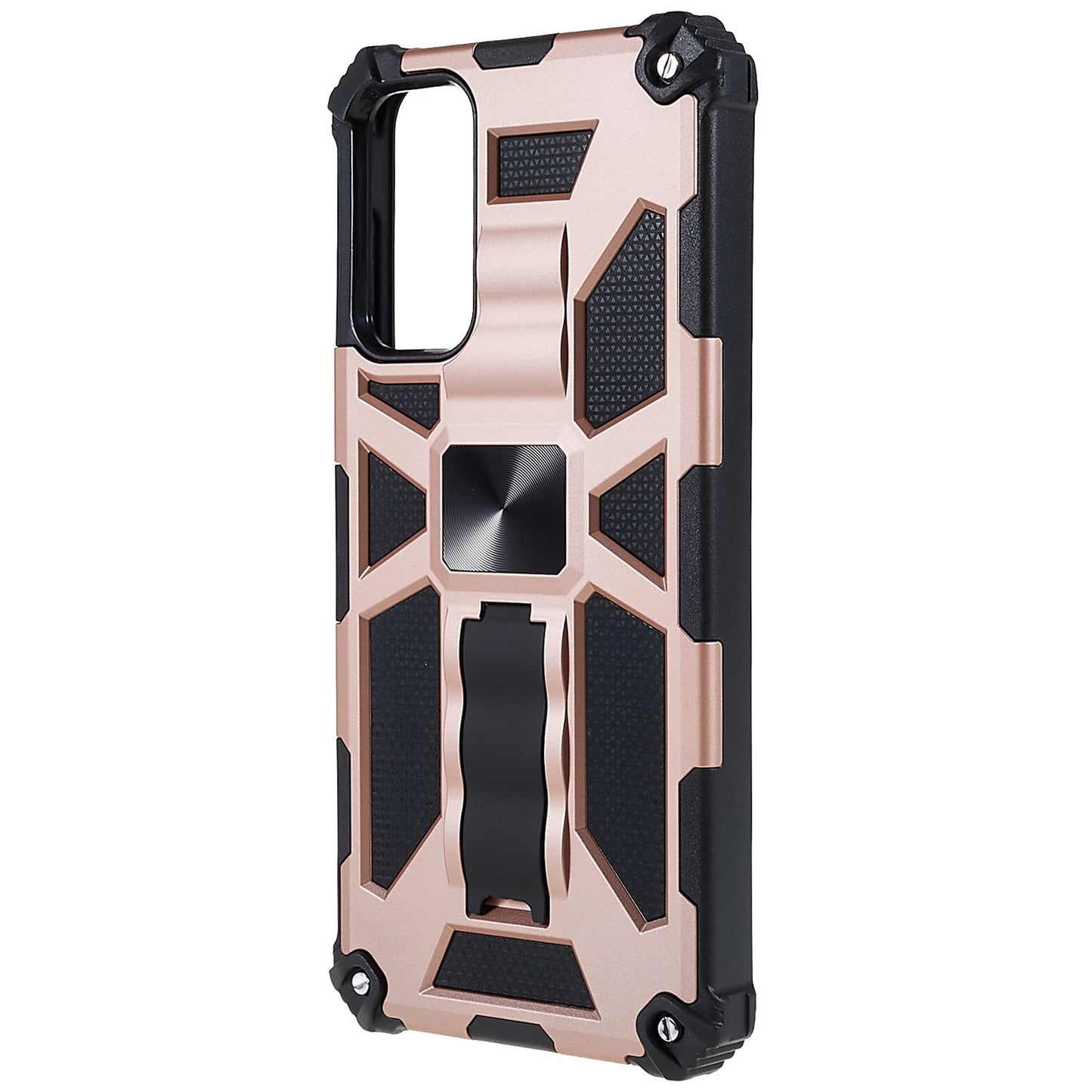 For Samsung Galaxy M23 5G / F23 5G / M13 4G Anti-wear Anti-shock PC and TPU Combo Armor Phone Case Kickstand Hybrid Protective Shell