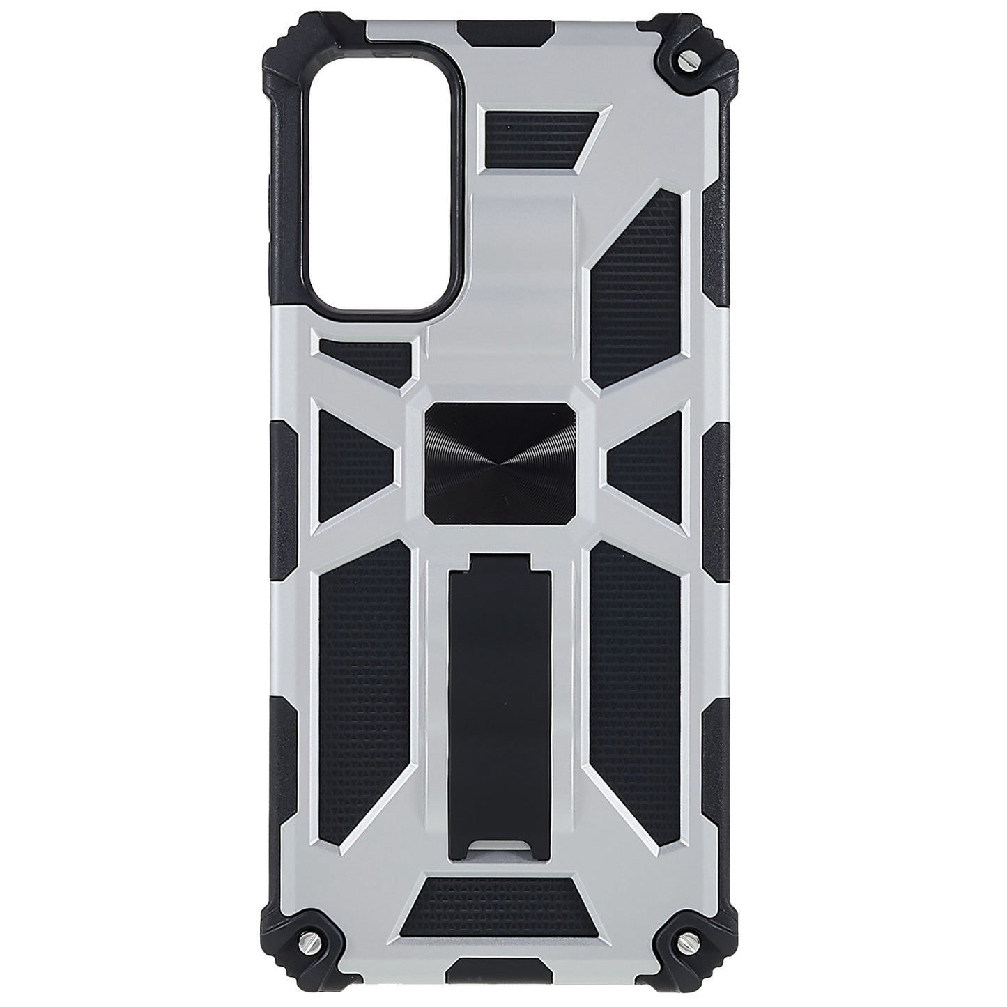 For Samsung Galaxy M23 5G / F23 5G / M13 4G Anti-wear Anti-shock PC and TPU Combo Armor Phone Case Kickstand Hybrid Protective Shell