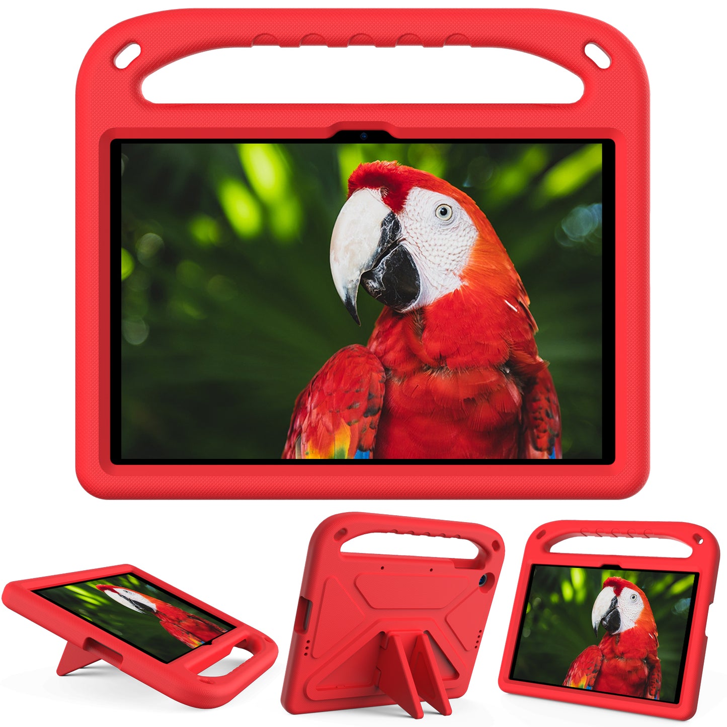 Shock-Absorbed Hand-Hold Grip EVA Tablet Case with Kickstand for Huawei Enjoy Tablet 2 10.1/MatePad T 10S 10.1 inch/MatePad T 10 9.7 inch/Honor Pad 6 10.1-inch/Pad X6 9.7 inch