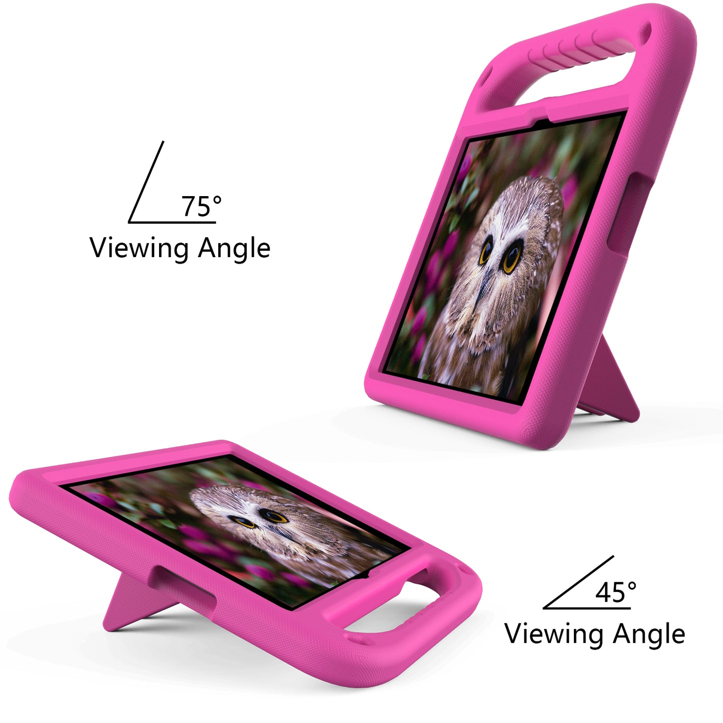 Shock-Absorbed Hand-Hold Grip EVA Tablet Case with Kickstand for Huawei Enjoy Tablet 2 10.1/MatePad T 10S 10.1 inch/MatePad T 10 9.7 inch/Honor Pad 6 10.1-inch/Pad X6 9.7 inch