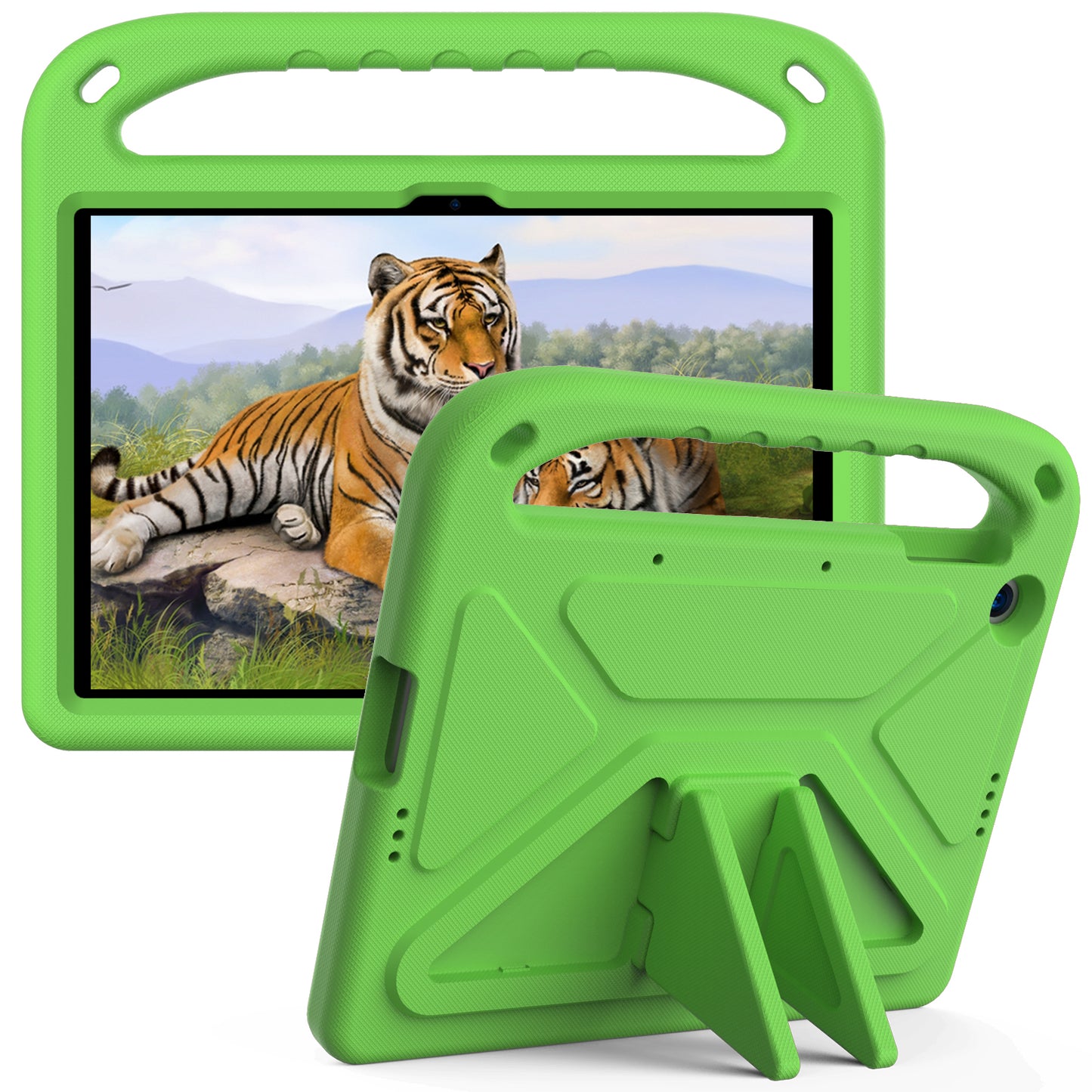 Shock-Absorbed Hand-Hold Grip EVA Tablet Case with Kickstand for Huawei Enjoy Tablet 2 10.1/MatePad T 10S 10.1 inch/MatePad T 10 9.7 inch/Honor Pad 6 10.1-inch/Pad X6 9.7 inch