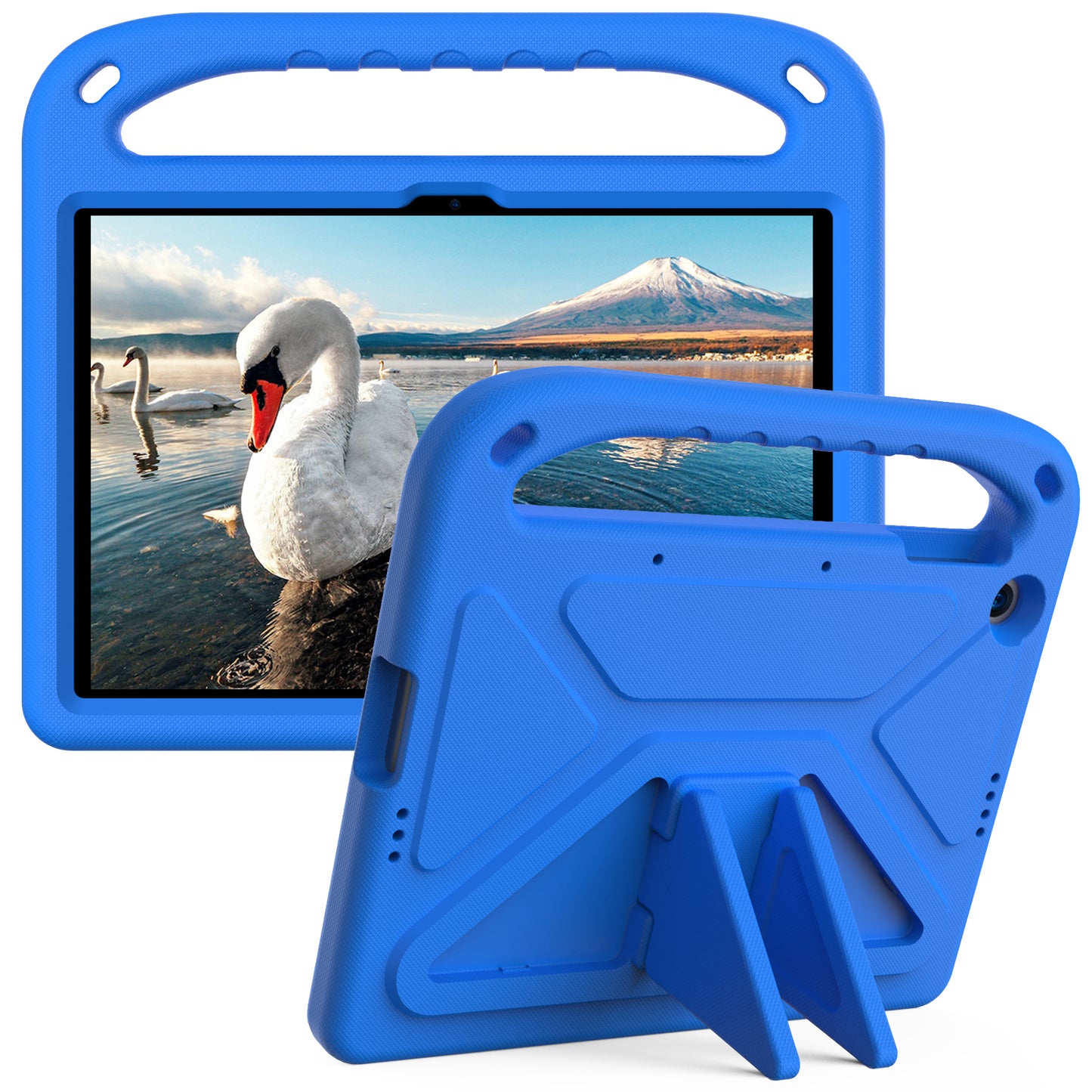 Shock-Absorbed Hand-Hold Grip EVA Tablet Case with Kickstand for Huawei Enjoy Tablet 2 10.1/MatePad T 10S 10.1 inch/MatePad T 10 9.7 inch/Honor Pad 6 10.1-inch/Pad X6 9.7 inch