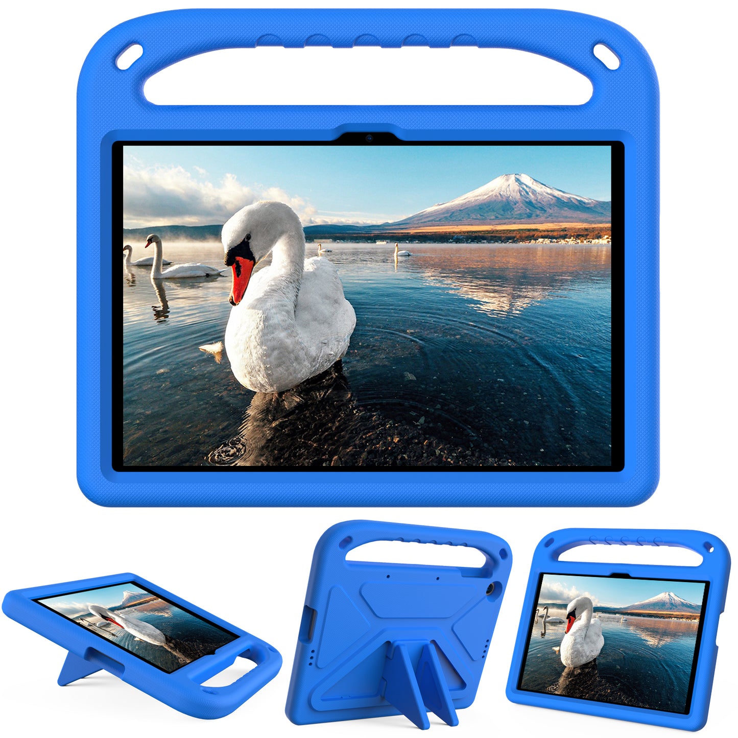 Shock-Absorbed Hand-Hold Grip EVA Tablet Case with Kickstand for Huawei Enjoy Tablet 2 10.1/MatePad T 10S 10.1 inch/MatePad T 10 9.7 inch/Honor Pad 6 10.1-inch/Pad X6 9.7 inch