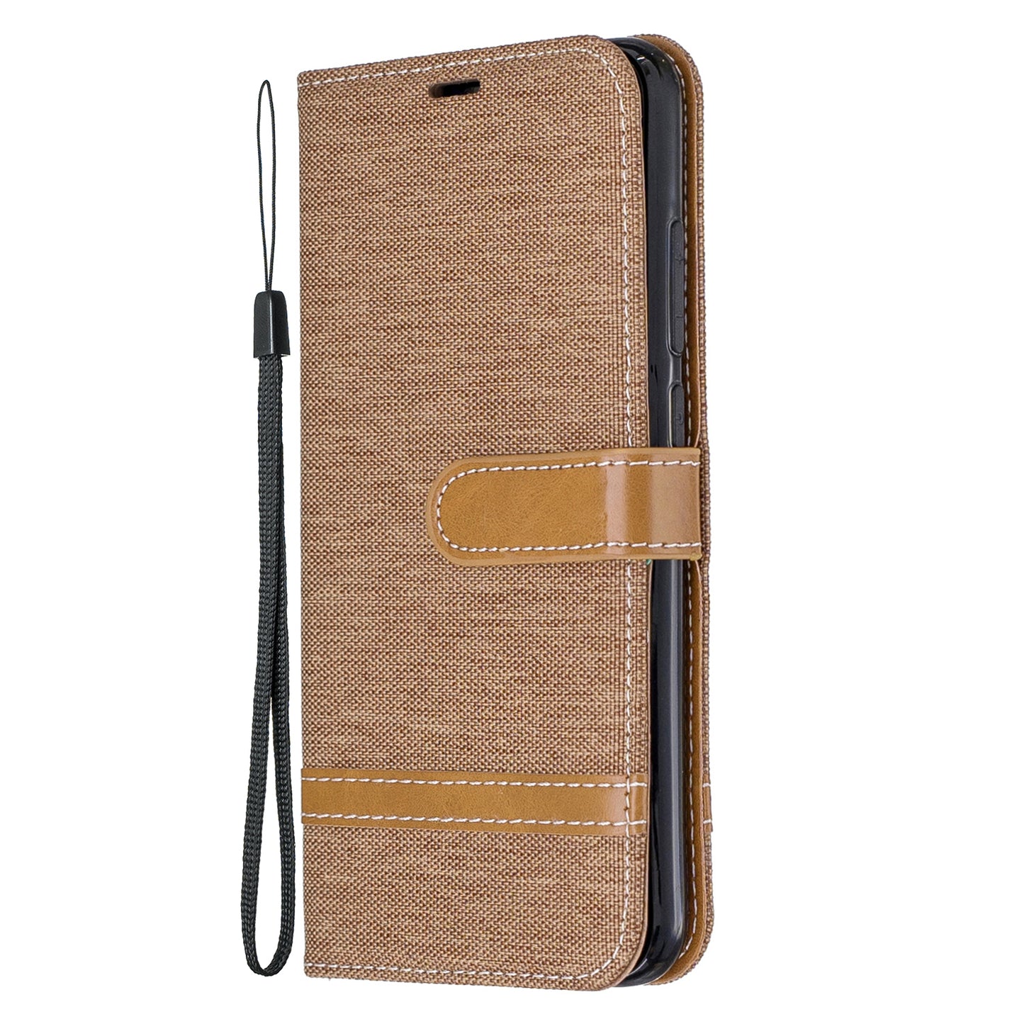 Assorted Color Jeans Cloth Leather Wallet Shell for Xiaomi Redmi Note 8