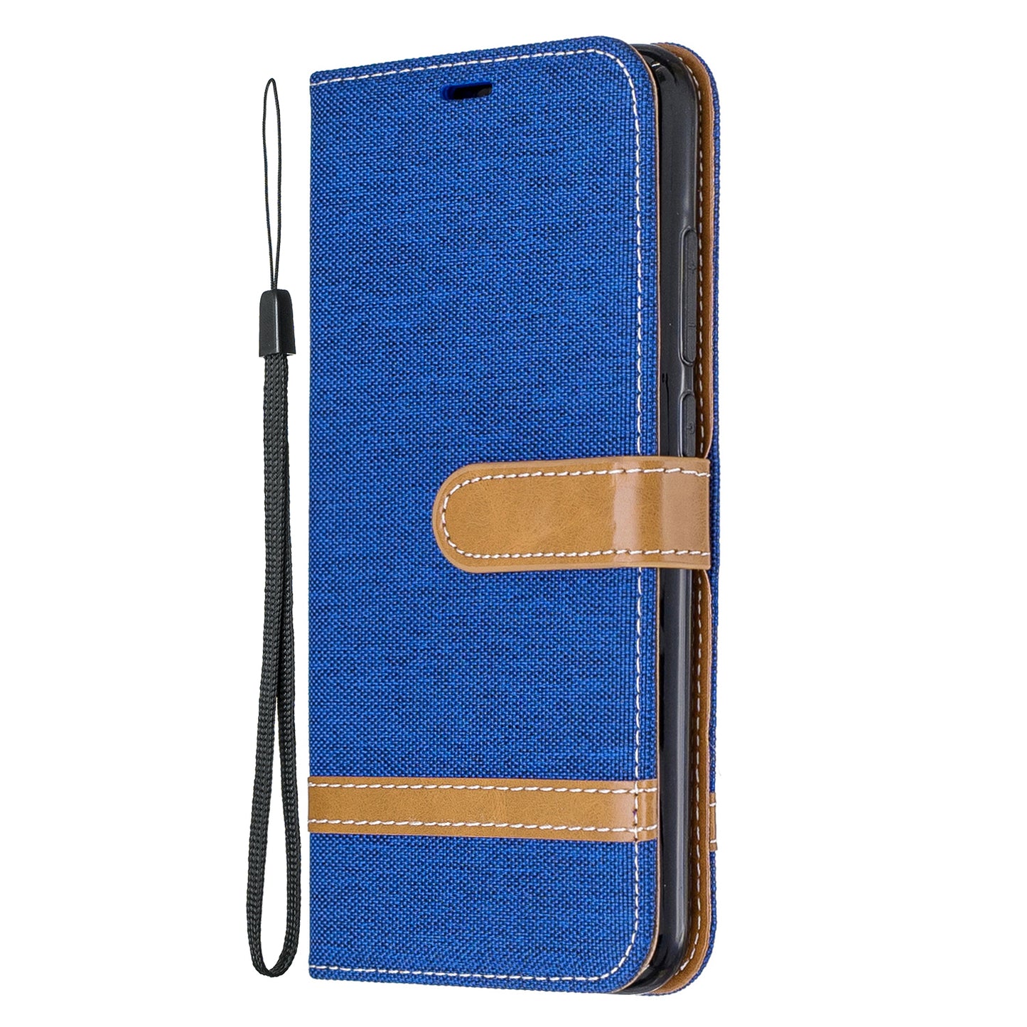 Assorted Color Jeans Cloth Leather Wallet Shell for Xiaomi Redmi Note 8