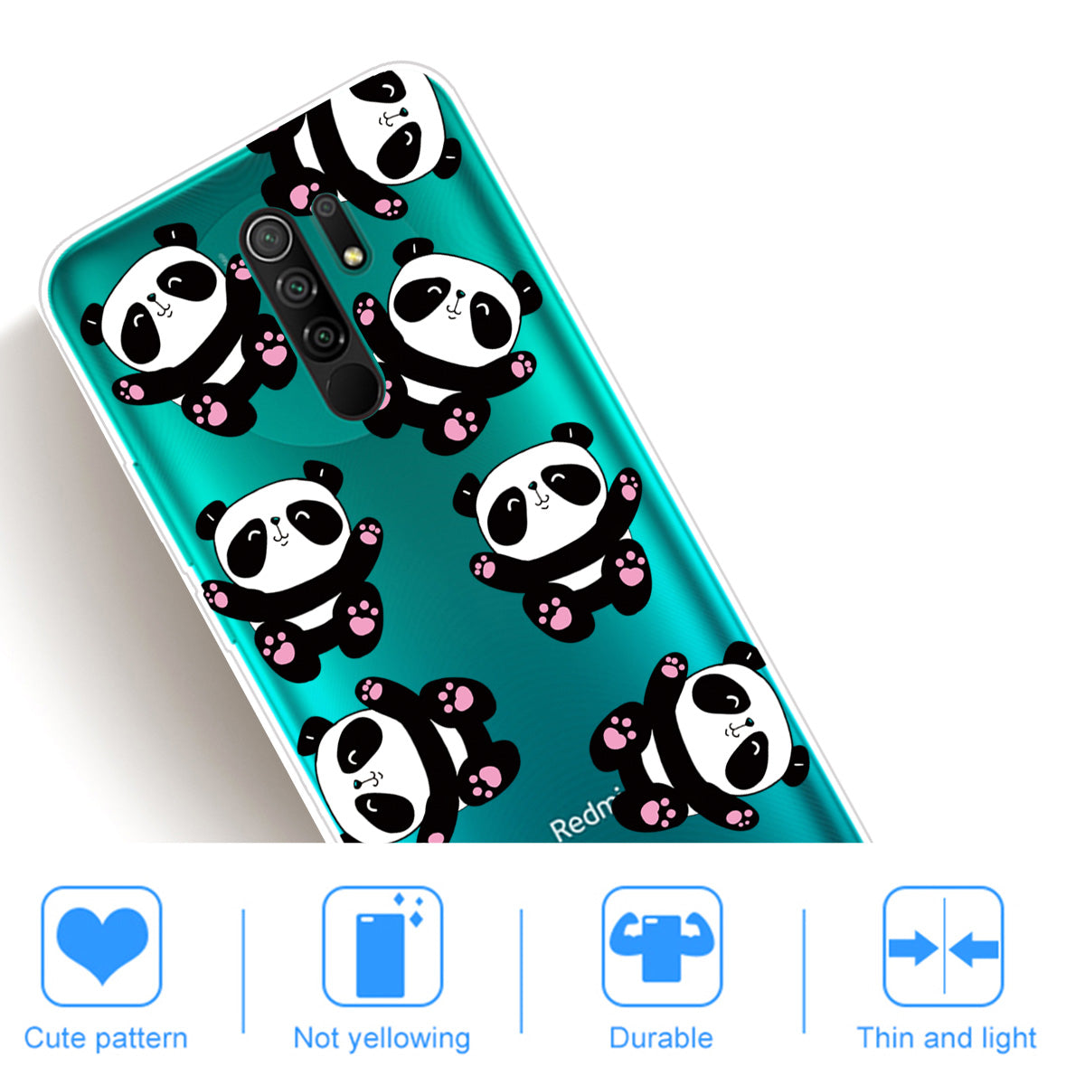 Pattern Printing Soft TPU Mobile Phone Case for Xiaomi Redmi 9