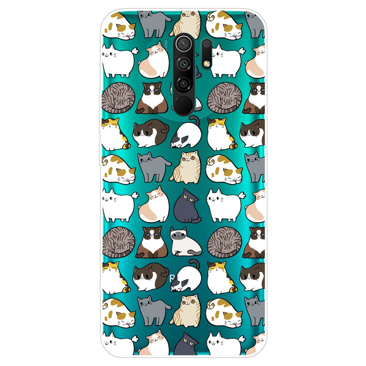 Pattern Printing Soft TPU Mobile Phone Case for Xiaomi Redmi 9