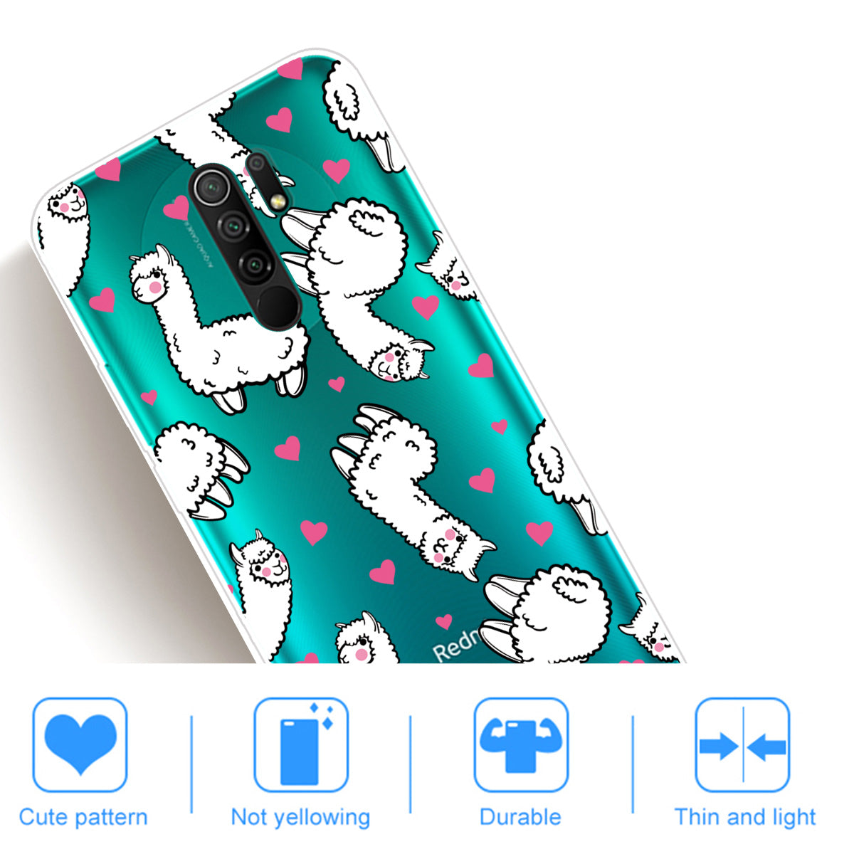 Pattern Printing Soft TPU Mobile Phone Case for Xiaomi Redmi 9