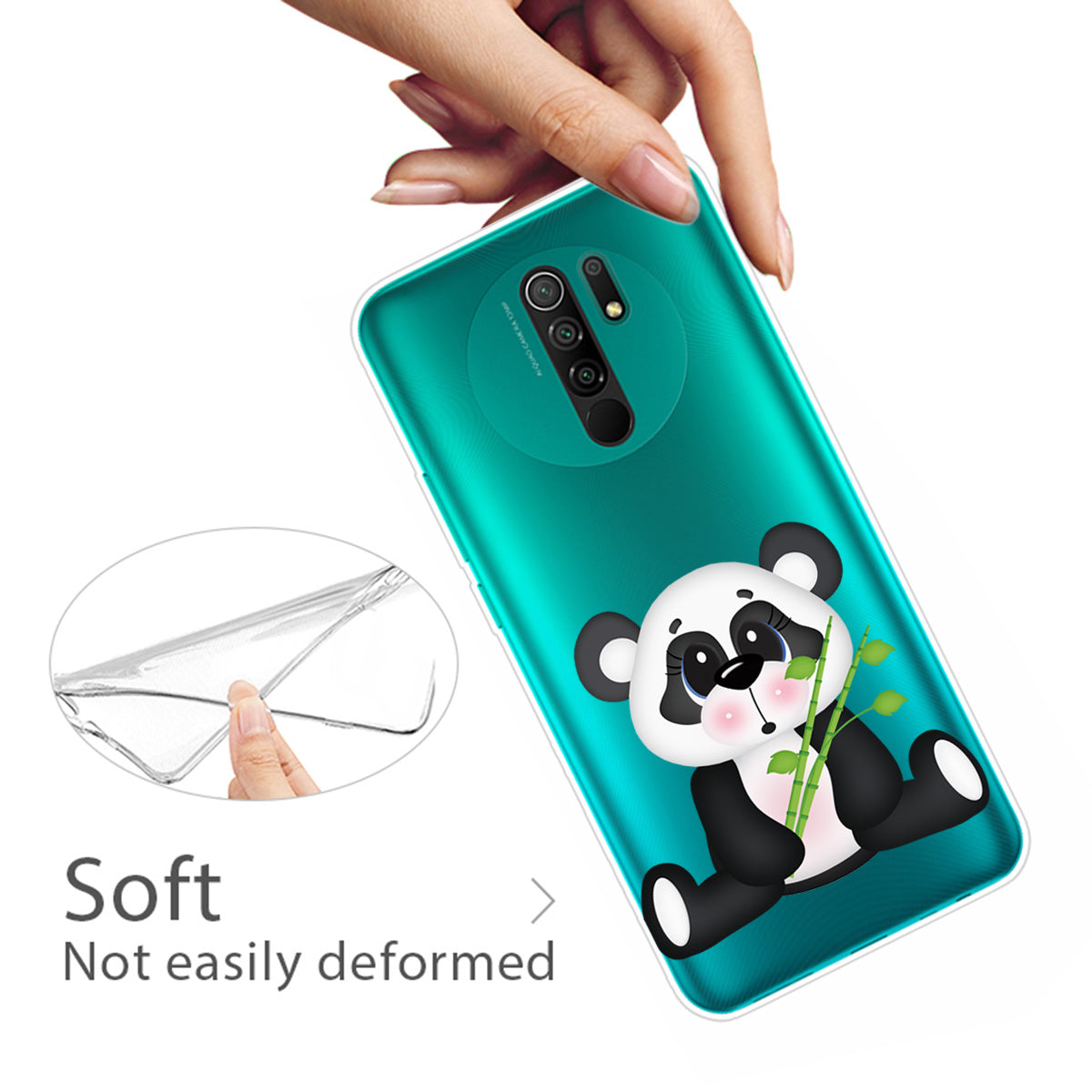 Pattern Printing Soft TPU Mobile Phone Case for Xiaomi Redmi 9
